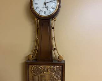 MID CENTURY WALL CLOCK