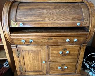 MINI ROLL TOP DESK