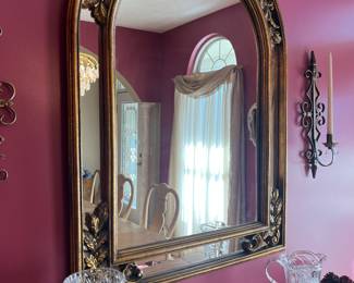 ORNATE WALL MIRROR