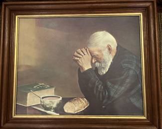 GRACE FRAMED ARTWORK ON BOARD