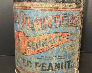 VINTAGE PLANTERS PEANUT CAN