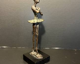 BRONZE BALLERINA SCULPTURE
