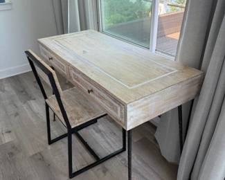Small desk and chair