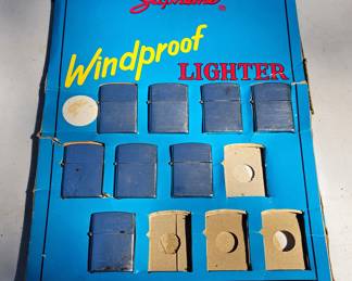 Cigaretter Lighters in Display