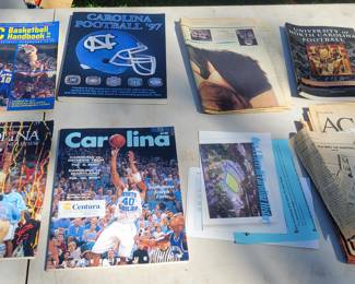 Unc Basketball Ephemera