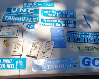 UNC Tar Heel Bumper Stickers