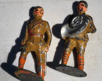 Barclay Lead Toy Soldiers WWI