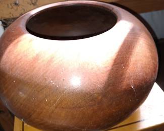Turned Wood Bowl