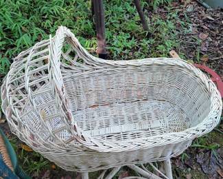 Wicker Bassinet