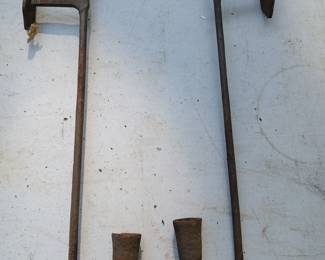 Iron Candle Holders