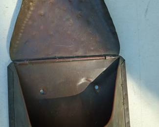 Copper Mail Box Open
