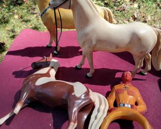 Hartland Horses and Tonto