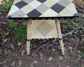 Painted Oak Table