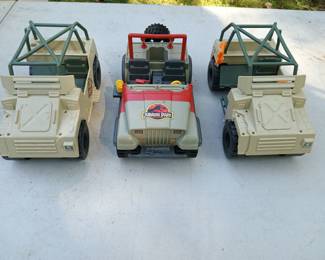 Kenner Jurassic Park Jeeps