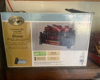 New Infrared LED log set
