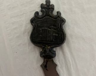 Ornate metal letter opener