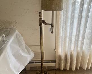 Metal floor lamp