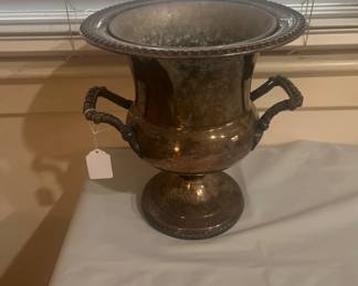 Silver plate champagne bucket