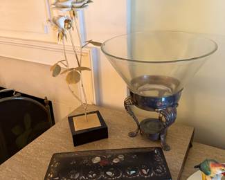 Chinese inlay trinket box 