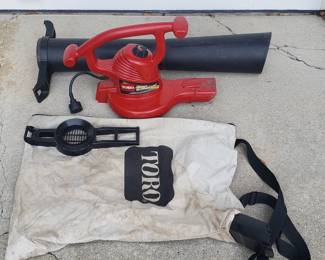 Toro Ultra Blower Vac Metal IMpeller Leaf Blower and Suction with Bag