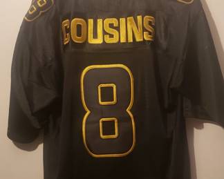 Kirk Cousins Washington Redskins Rare Black NFL Jersey