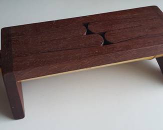 Wooden Percussion Instrument from Punta Gorda, Florida.