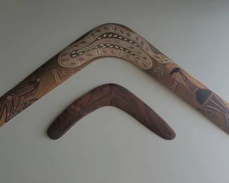 Rare Collectible Aboriginal Austrailian Boomerangs