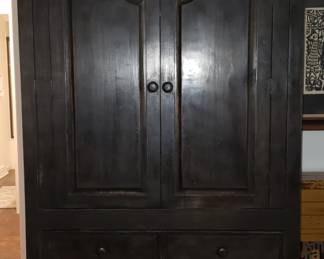Large All Wood Armoire / All Purpose Storage Piece