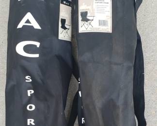 (2) MAC Sports Bazaar Captain Chairs. Used once.