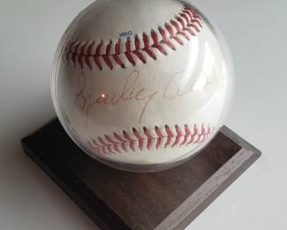 Sparky Anderson Signed Rawlings Baseball in Case