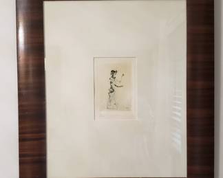 Leonor Fini Surreal Artwork Numbered in Pencil 90/120, Signed in Plate