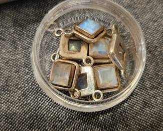 Sterling moonstone 