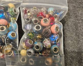 Murano style glass beads 