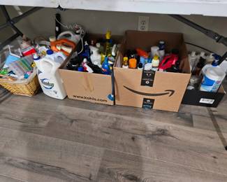 Cleaning supplies