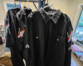 Police uniform shirts