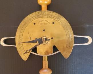1800s G Tiemann Dynamometer Strength Tester Medical Device