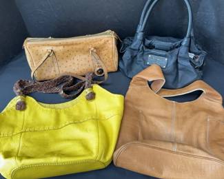 Women Leather Handbags, Doobey Bourke, Sak, Kate Spade, Sigrid Olsen 