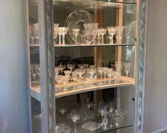 Lighted China Cabinet Display Does Not Include Contents