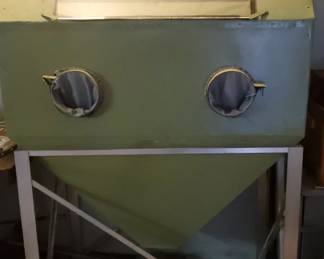 Sand Blast Cabinet