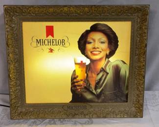 Michelob Beer Lighted Bar Sign