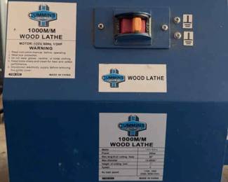 Cummins 1000 M M Wood Lathe 