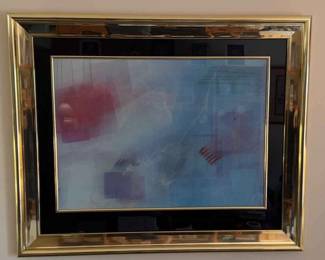 Vintage Abstract Print