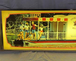 Vintage Budweiser Beer Lighted Bar Sign