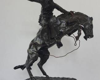 Bronco Buster Remington Replica Sculpture