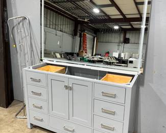 Bathroom Vanity and Lighted Mirror Orlando