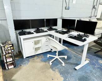 Desk and Monitors Orlando