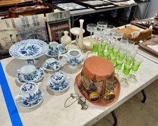 China, Steampunk Hat and Glassware