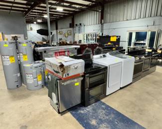 Dishwasher, Water Heaters, Stoves, Washers & Dryers Orlando Estate Auction