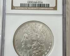 1881 S Morgan Silver Dollar Graded NGC MS64 Gem Brilliant Uncirculated Condition