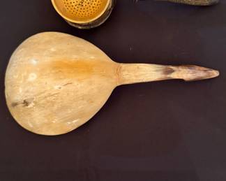 Antique Horn Ladle 